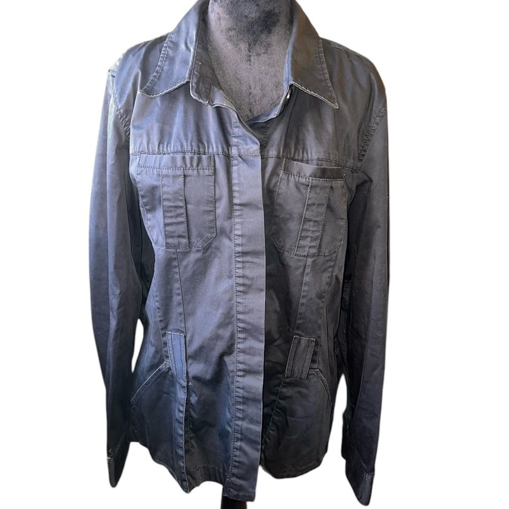Old Navy cargo/moto jacket pockets hidden buttons, size XXL excellent condition